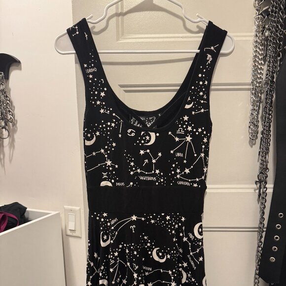 Killstar Milky Way Skater Dress - Picture 1 of 4